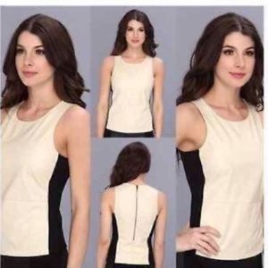 Sanctuary Faux Leather Top